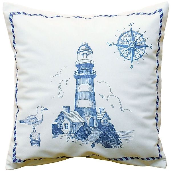 matches21 HOME & HOBBY Kissenbezüge Kissen-Bezug bunte Blumen auf Jaquard S günstig online kaufen