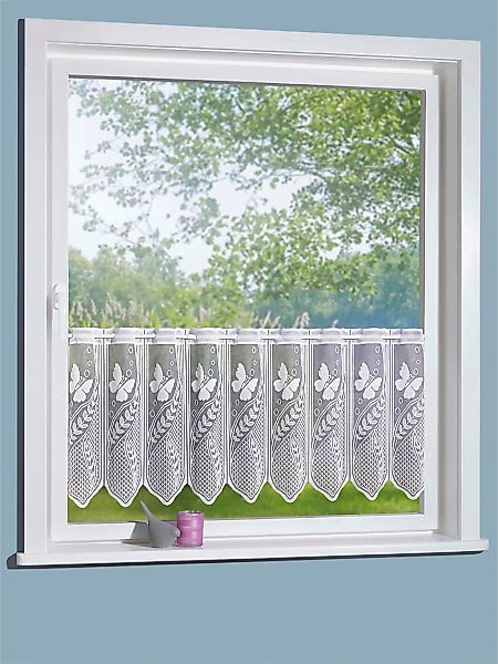 Scheibengardine Durchzuglöcher 1 Stk. tlg. günstig online kaufen