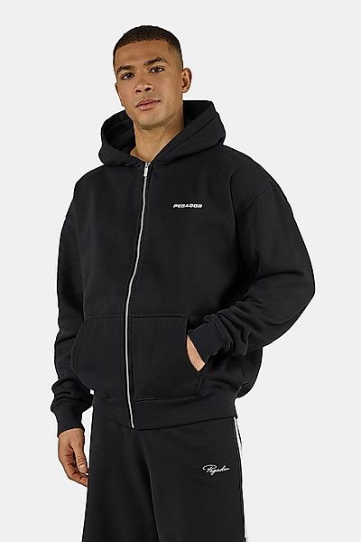PEGADOR Kapuzensweatjacke Logo Oversized Sweat Jacket Baumwollmischung, ove günstig online kaufen