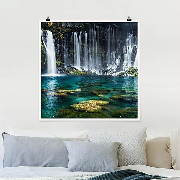 Poster Shiraito Wasserfall günstig online kaufen