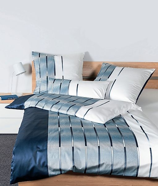 Janine Bettwäsche "MILANO 45026" 2 Stk. mit Reißverschluss günstig online kaufen