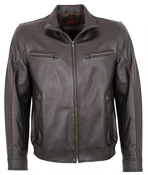 Maddox Lederjacke MAD46 MADDOX - Herren Lederjacke Blouson Lammnappa dunkel günstig online kaufen