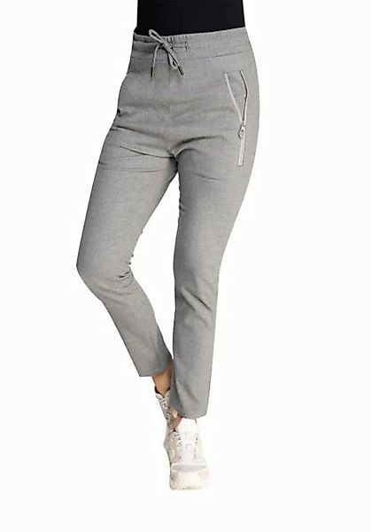 Zhrill Chinos ZHFABIA GREY Jogger Grau (0-tlg) angenehmer Tragekomfort günstig online kaufen