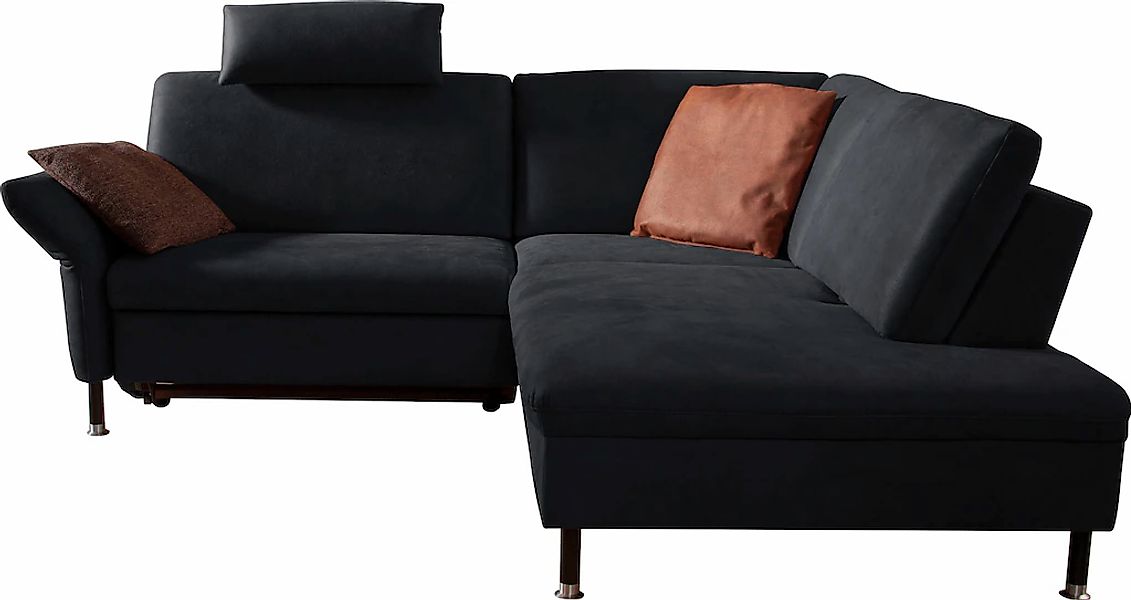 alina Ecksofa »Janis« inkl. Sitztiefenverstellung und Kopfstütze günstig online kaufen