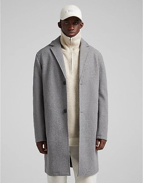 Bershka – Mantel in Grau günstig online kaufen