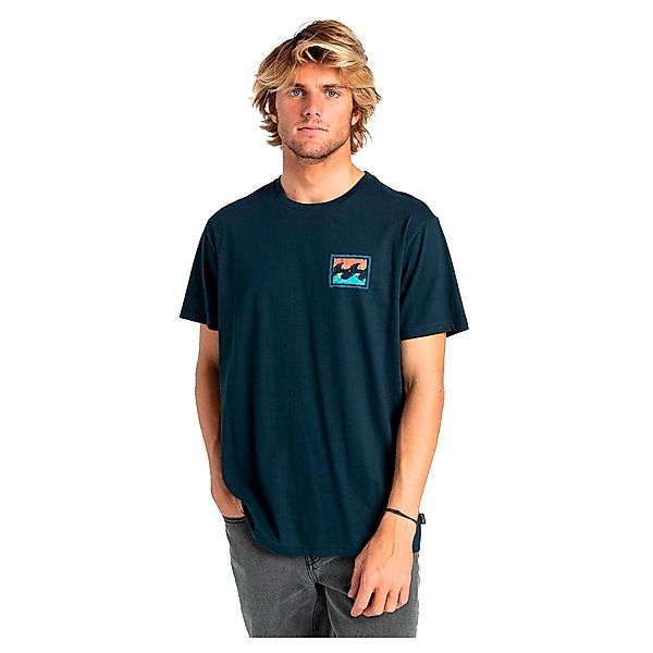 Billabong Crayon Wave Kurzärmeliges T-shirt 2XL Navy günstig online kaufen