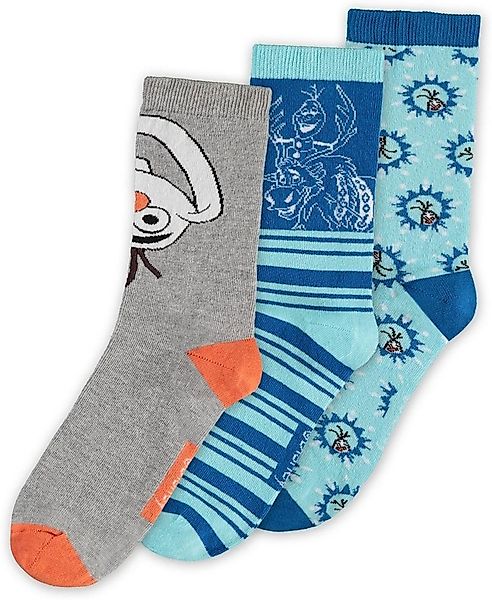 Disney Frozen Socken Disney - Olaf - Crew Socks (3Pack) günstig online kaufen