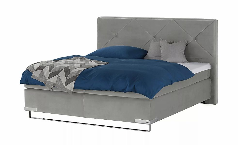 Musterring Boxspringbett Standardversion Dubai  ¦ grau ¦ Maße (cm): B: 197 günstig online kaufen