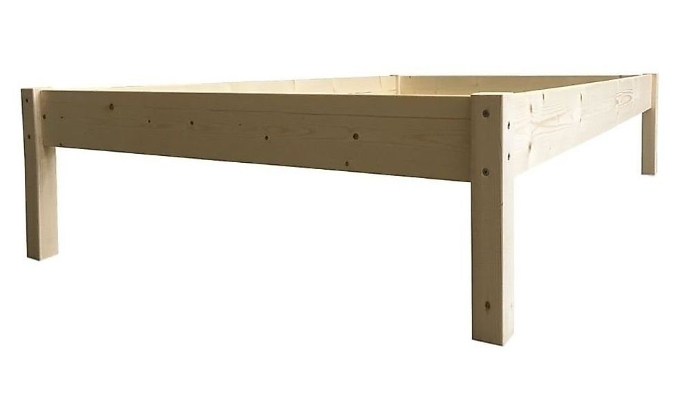 LIEGEWERK Massivholzbett Erhöhtes Bett Seniorenbett Massivholz günstig online kaufen