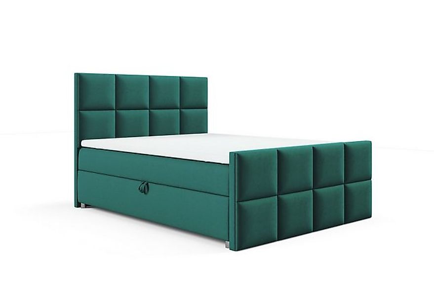 Best for Home Boxspringbett mit Bettkasten Trinity K 2 Lux inkl.7 cm Topper günstig online kaufen