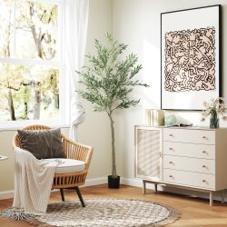 Kunstpflanze Künstlicher Olivenbaum, 180 cm, Grün, günstig online kaufen