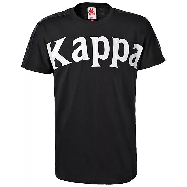 Kappa Cultin 222 Banda Kurzärmeliges T-shirt S Black / White Antique günstig online kaufen