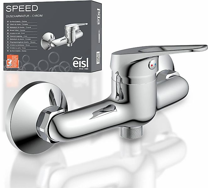 Eisl Duscharmatur "SPEED" auswechselbare 35mm Keramik-Kartusche, Brauseschl günstig online kaufen