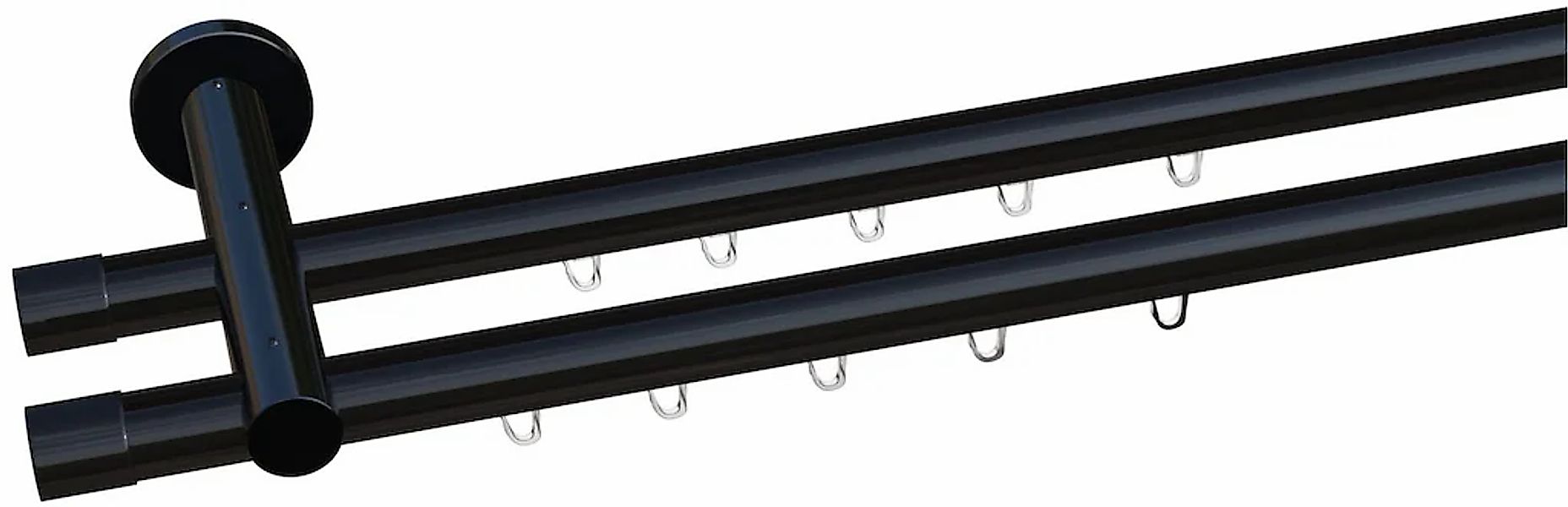 OTTO home Gardinenstange "Kappe 2-Lauf" Ø 20 mm 2 läufig-läufig Fixmaß Inne günstig online kaufen