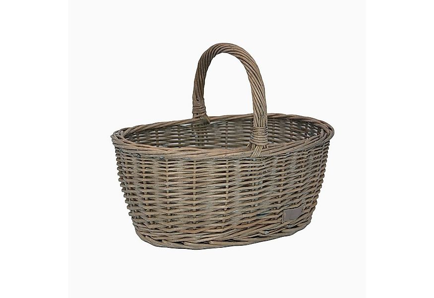 UNUS HOME Einkaufskorb Weidenkorb Henkelkorb, Bügelkorb Tragekorb Flechtkor günstig online kaufen