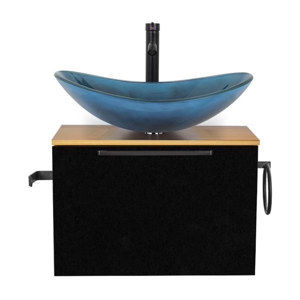 Puluomis Badezimmer-Set Waschbeckenunterschrank 60cm mit Waschbecken, günstig online kaufen