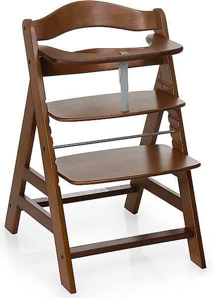 Hauck Hochstuhl Alpha+, walnut, aus Holz günstig online kaufen