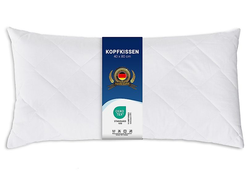 ZOLLNER Kopfkissen, Füllung: 100% Polyester, Seitenschläfer, günstig online kaufen