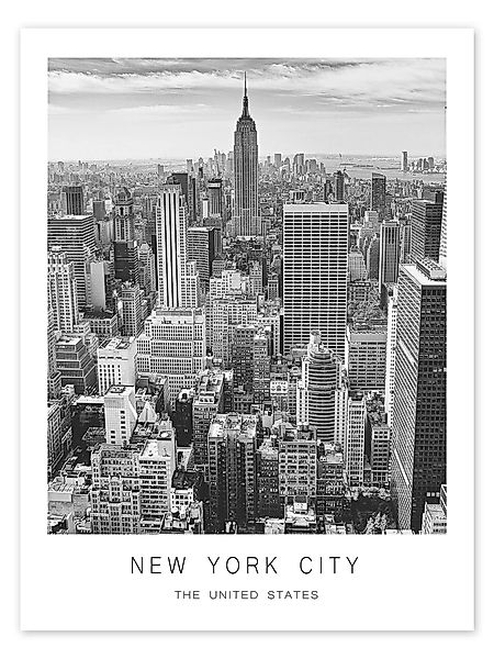 Posterlounge Wandbild New York City, Art günstig online kaufen
