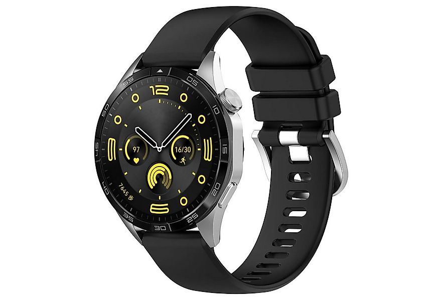 Wigento Smartwatch-Armband Für Huawei Watch GT 4 41mm Design Liquid Silikon günstig online kaufen