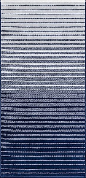 Egeria Strandtuch »Ombre«, (1 St., Strandtuch 75 x 160 cm), Velours mit Str günstig online kaufen