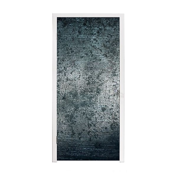 MuchoWow Türtapete Metall - Kratzer - günstig online kaufen