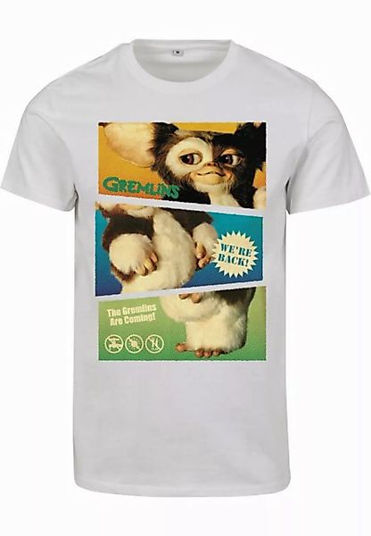 Merchcode Kurzarmshirt Merchcode Herren Gremlins Split Poster Tee (1-tlg) günstig online kaufen