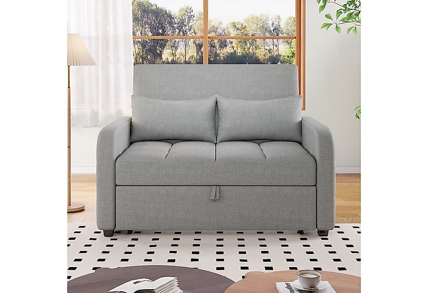 HAUSS SPOLE Schlafsofa mit verstellbarem Rückenteil Sofa, Ideal für kleine günstig online kaufen