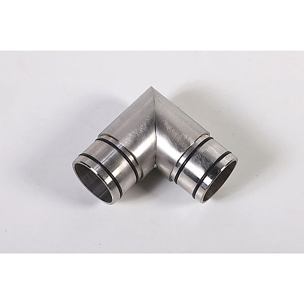 Winkel V2A eckig 90 Grad - Handlauf Zubehör Edelstahl-Verbinder günstig online kaufen