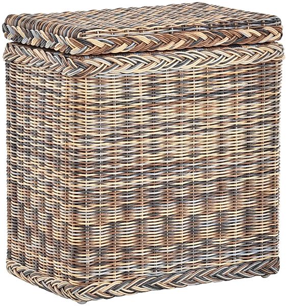 Krines Home Wäschekorb Rattan Wäschebox mit günstig online kaufen