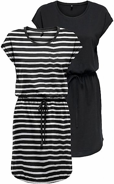 ONLY Shirtkleid "ONLMAY LIFE S/S DRESS 2 PACK CS JRS" 2er-Pack, Sommerkleid günstig online kaufen