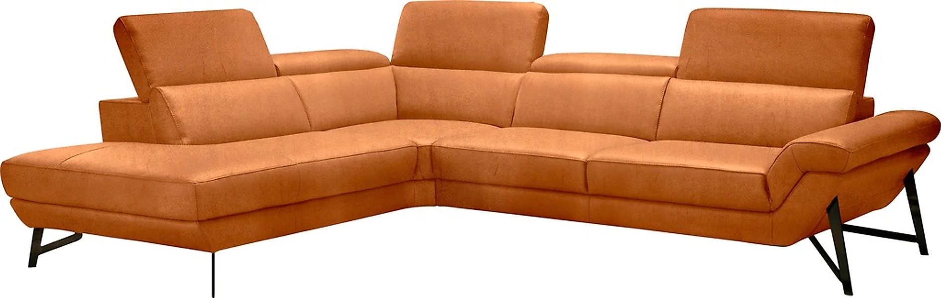 Egoitaliano Ecksofa »Narcisa, Design und Sitzkomfort der Extraklasse,«, mit günstig online kaufen