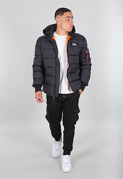 Alpha Industries Winterjacke Hooded Puffer Alpha FD schwarz Herren günstig online kaufen