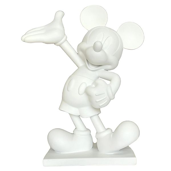 Disney Gartenfigur Mickey 45 cm x 37 cm x 19 cm Weiß günstig online kaufen