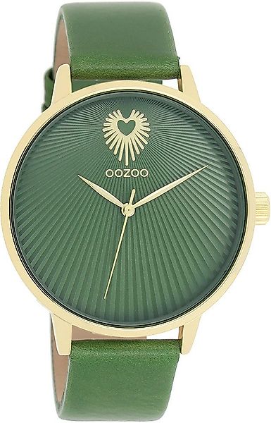 OOZOO Quarzuhr C11344, Armbanduhr, Damenuhr, Lederarmband, günstig online kaufen