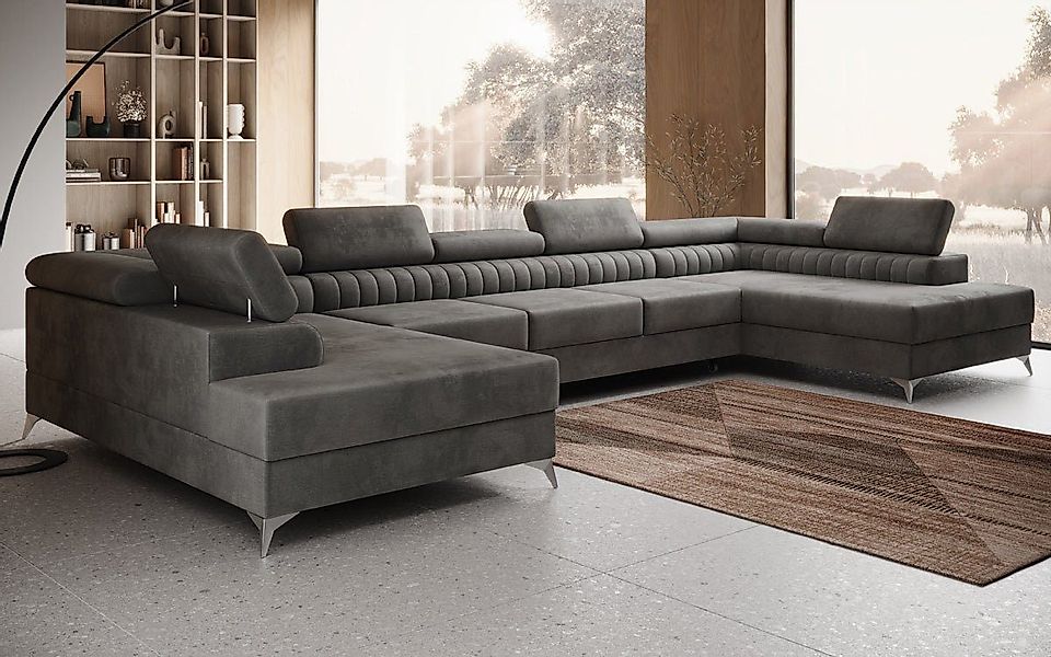 Luxusbetten24 Schlafsofa Designer Sofa Aurea U günstig online kaufen