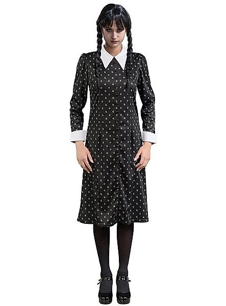 CHAKS Kostüm Wednesday Schulkleid für Frauen, Das gepunktete Alltagskleid i günstig online kaufen