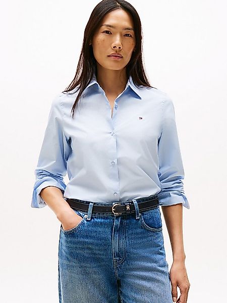 Tommy Hilfiger Hemdbluse ESS POPLIN REGULAR SHIRT Langarm, Regular Fit günstig online kaufen