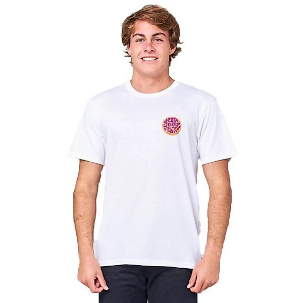 Rip Curl Passage Kurzärmeliges T-shirt S White günstig online kaufen