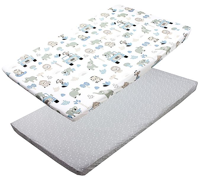 TupTam Spannbettlaken Baby Spannbettlaken Spannbetttuch für günstig online kaufen