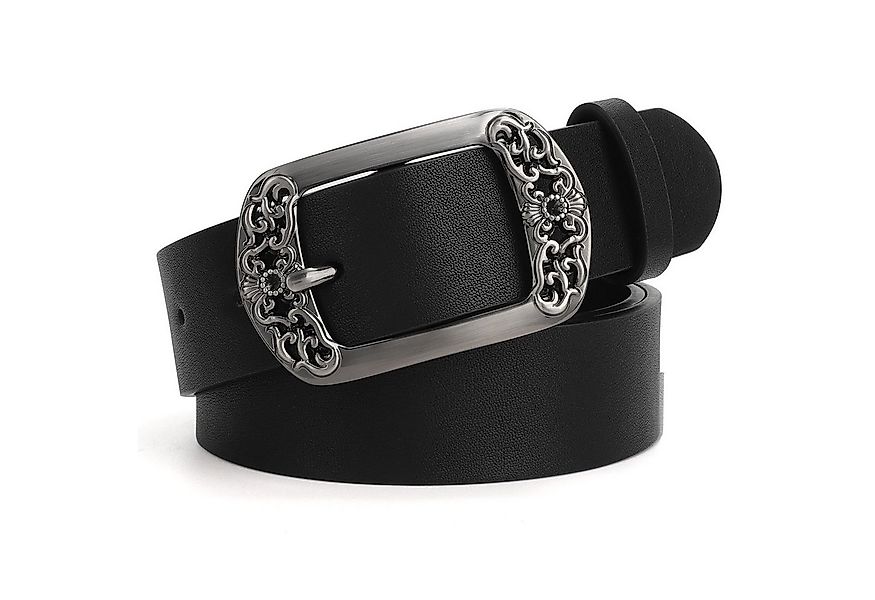 Coonoor Ledergürtel Breiter Gürtel aus Leder, Damen Ledergürtel für Jeans H günstig online kaufen