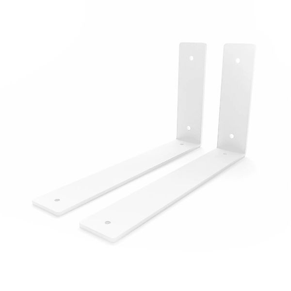 HEVVA Regalwinkel FREIBERG 25 cm Tief 2er Set Weiß günstig online kaufen