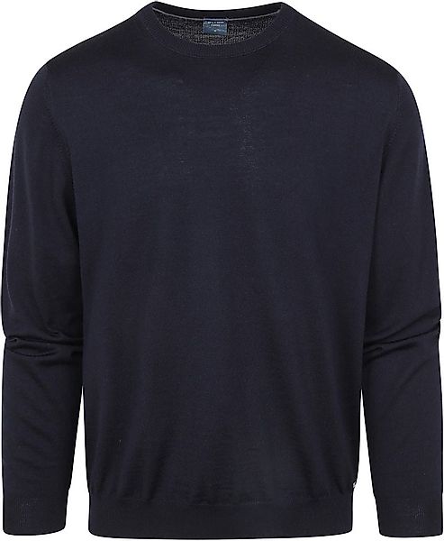 Olymp Pullover O-Hals Wolle Dunkelblau - Größe XXL günstig online kaufen