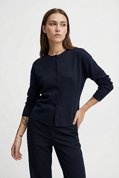 ONLY Strickjacke ONLLUCY LS O-NECK CARDIGAN EX KNT Materialmix, regular fit günstig online kaufen