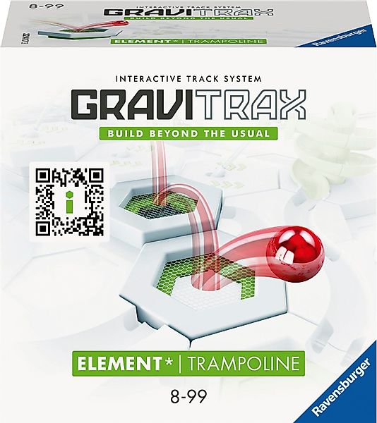Ravensburger Kugelbahn-Bausatz GraviTrax Element Trampoline, Made günstig online kaufen
