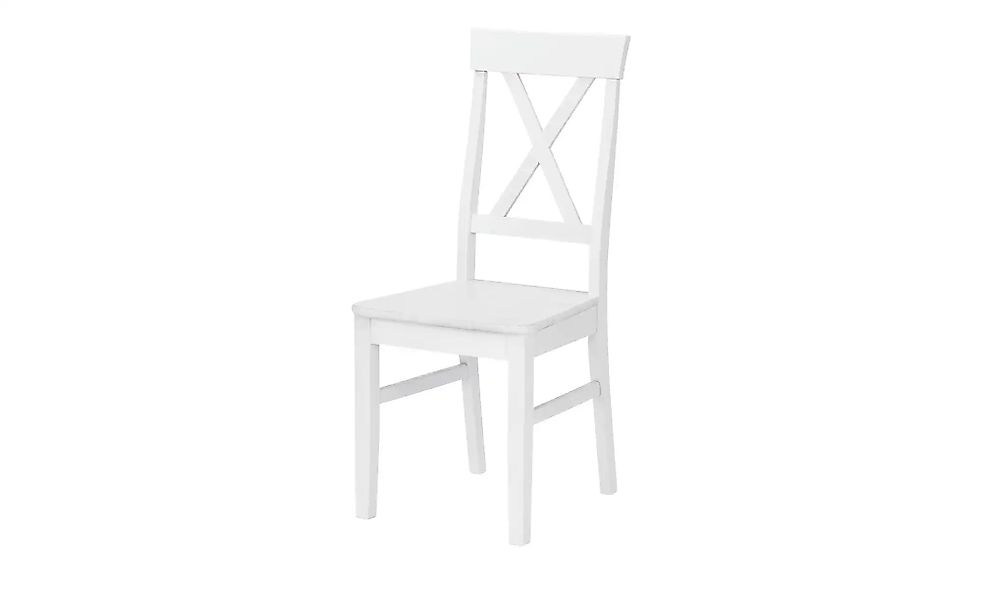 maison bleue Holzstuhl  Bendetta ¦ weiß ¦ Maße (cm): B: 45 H: 98 T: 44.0 St günstig online kaufen