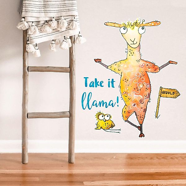 Wall-Art Wandtattoo "Take it llama" günstig online kaufen