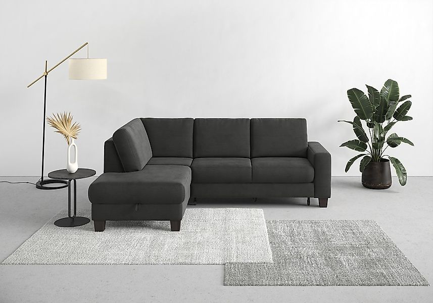 Home affaire Ecksofa "Summer L-Form" mit Ottomane, mit oder ohne Bettfunkti günstig online kaufen