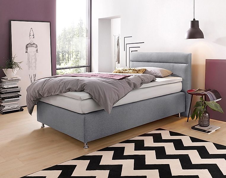 Westfalia Schlafkomfort Boxspringbett, wahlweise mit LED-Beleuchtung günstig online kaufen