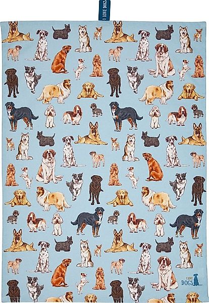 COPPENRATH DIE SPIEGELBURG Geschirrtuch Geschirrtuch Hunde 50 x 70 cm 22238 günstig online kaufen